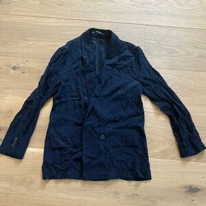 Zara Basic Midnight Blazer